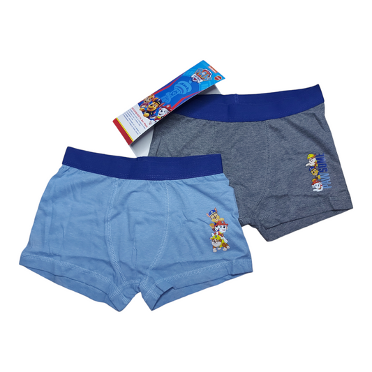 Lot de 2 Boxers 7/8 ans Pat Patrouille NEUF