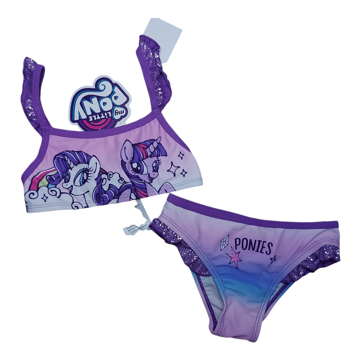 Maillot de bain My Little Pony du 3 ans au 8 ans NEUF