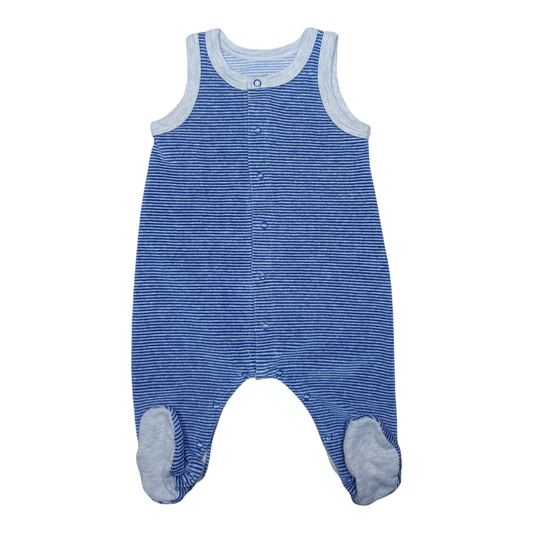 Grenouillère velours 3 mois Petit Bateau