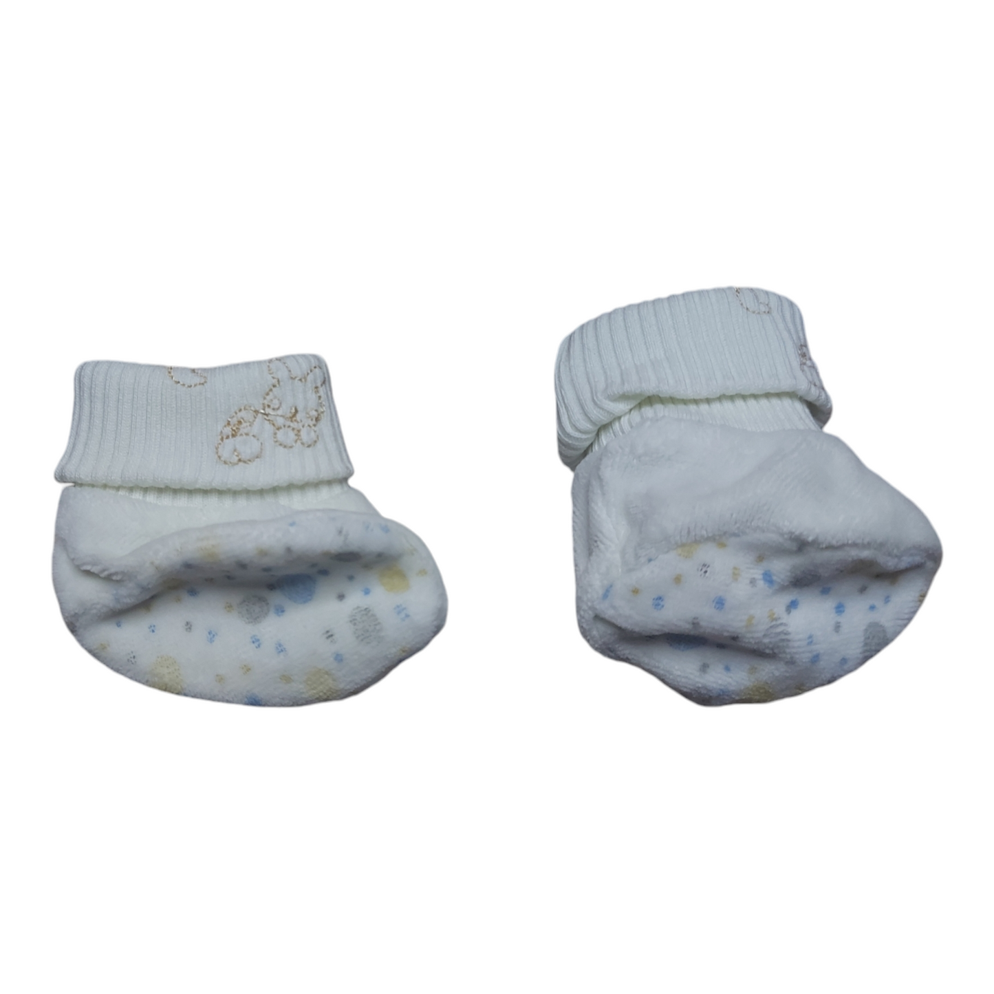 Chaussons velours Naissance