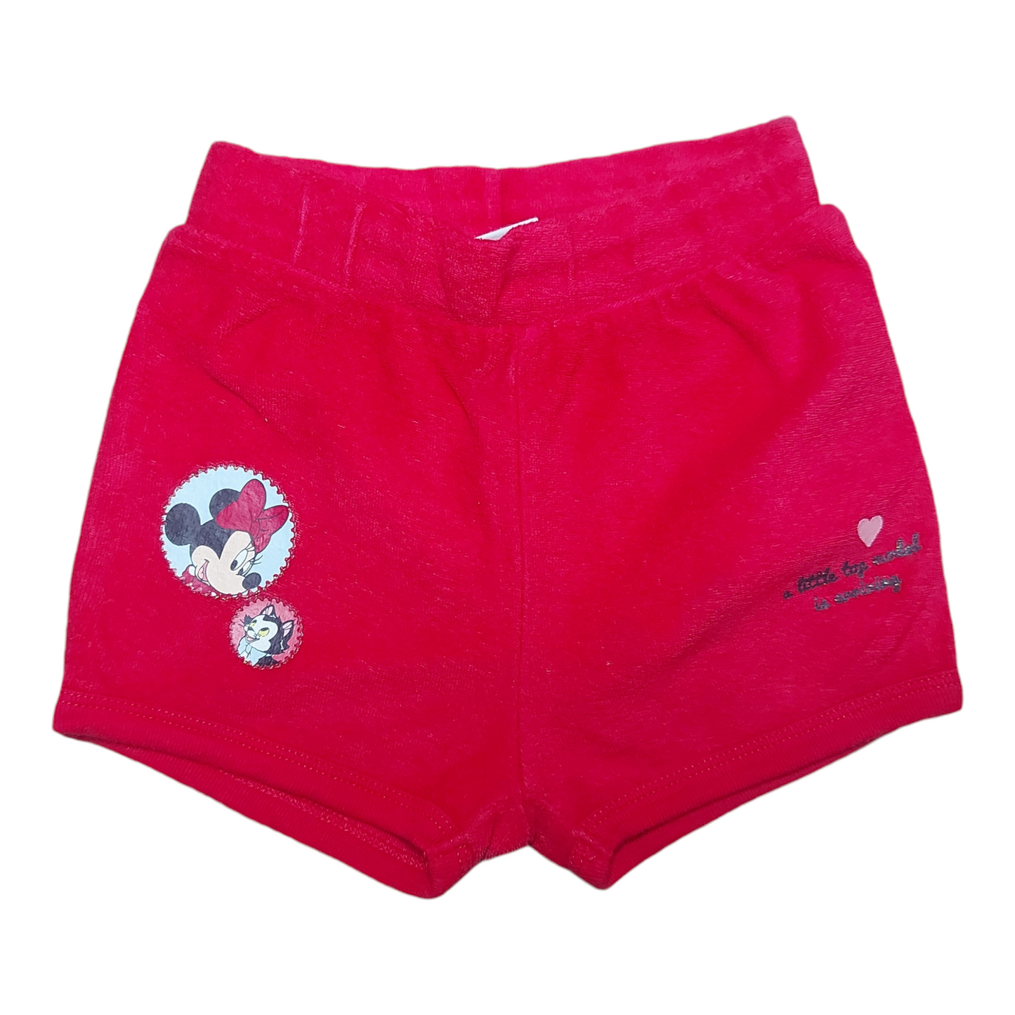 Short velours 18 mois